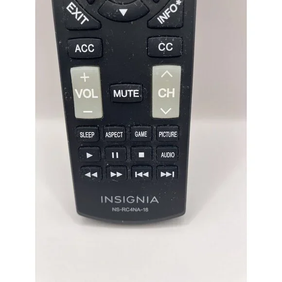 Remote Control ( Clean Contacts ) - INSIGNIA NS-R4NA-18 - Picture 2 of 5
